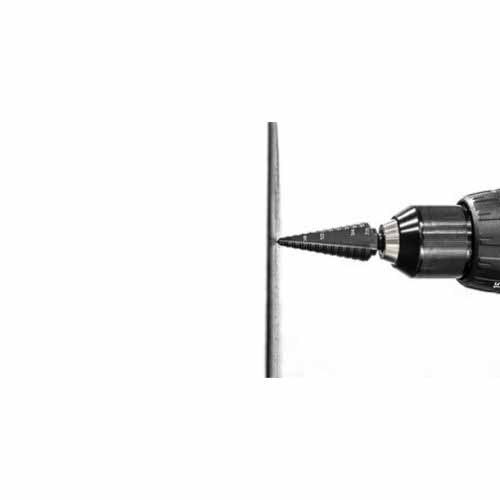 Greenlee GSB04 Greenlee 7/8" Step Bit (#4) 3 Flat Sidex for 1/2" Chuck - 3