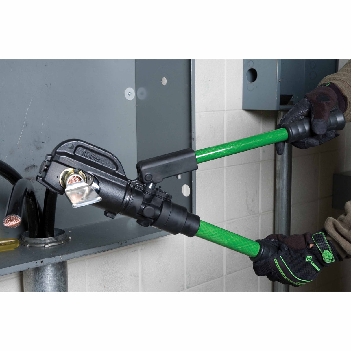 Greenlee hkl1232 12-Ton Manual Hydraulic Crimping Tool - 5