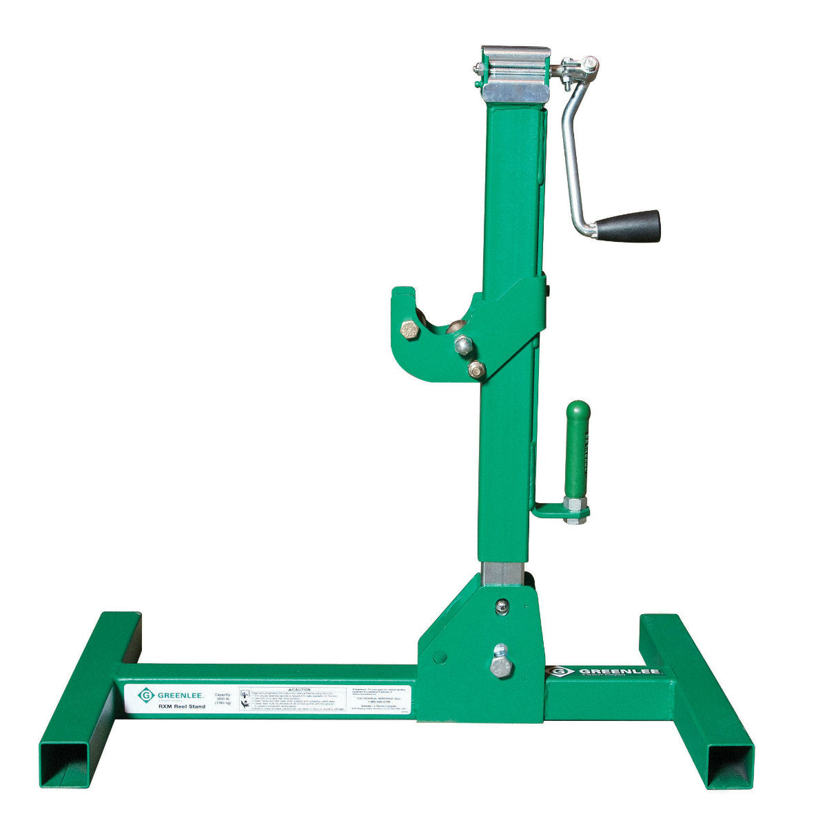 Greenlee RXM Reel Stand, 6000 lb Capacity, 23" - 72" Spool