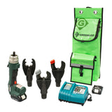 Greenlee UT-BGHS22 GRE-6 Multi-Tool w/BG Crimper, ACSR & Cu/AL Cutting Heads, 230V Charger