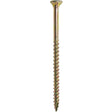 Grip-Rite 3GCS25BK 3" Gold Zinc Interior Construction Screws T-25 Star Drive (25 lb Bucket)