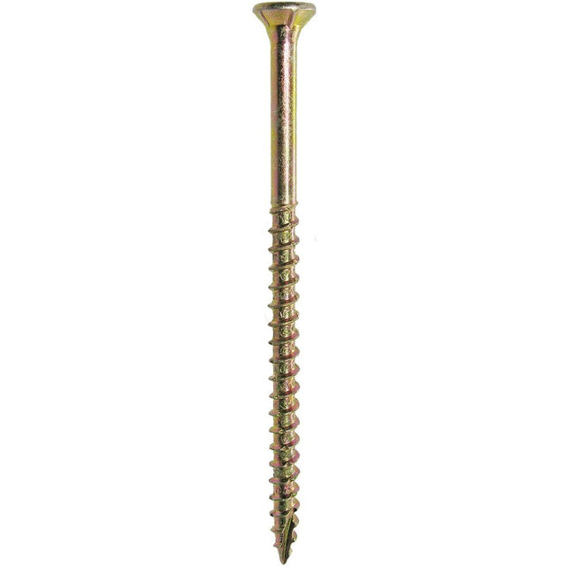 Grip-Rite 3GCS25BK 3" Gold Zinc Interior Construction Screws T-25 Star Drive (25 lb Bucket)