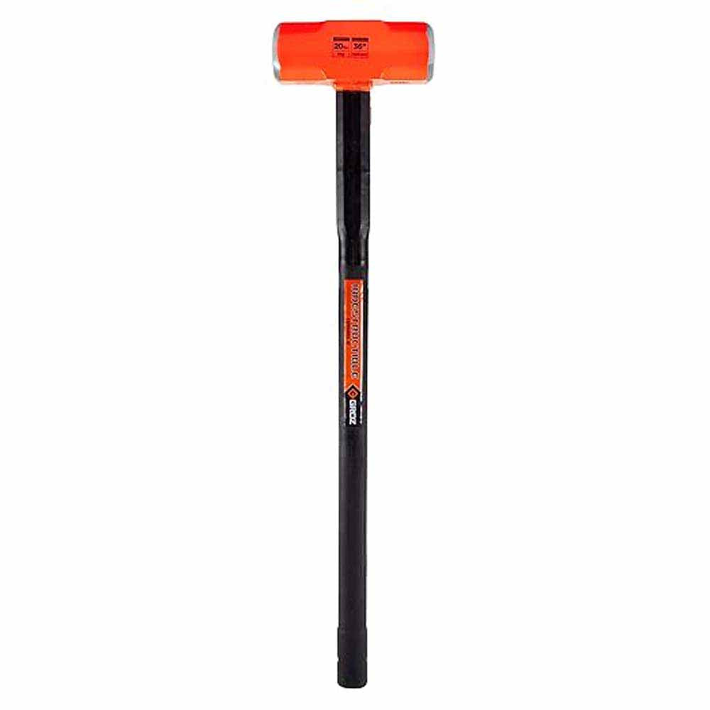 Groz 34524 Indestructible, 20 lb Sledge Hammer, 36 in. Handle - 3