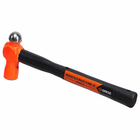 Groz 34540 Indestructible Handle Ball Pein Hammer, 24 Oz, 14"