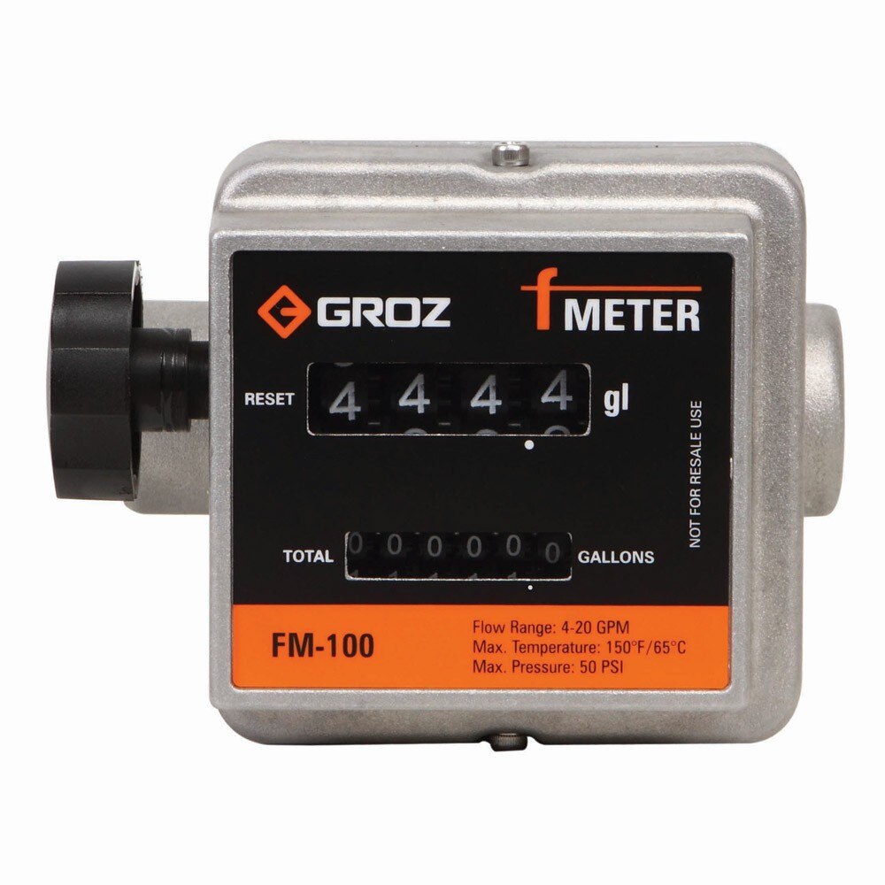 Groz 45682 FM-100G/3-4/N Mechanical Fuel Meter
