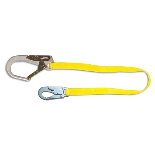 Guardian 01261 6' Single Leg Non-Shock Absorbing Lanyard With Rebar Hook