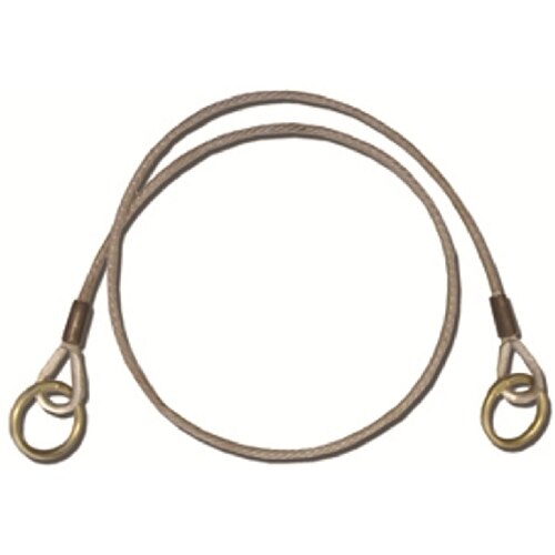 Guardian 10410 3' Galvanized Cable Choker Anchor With 2 1 X 2" And 3" Ends