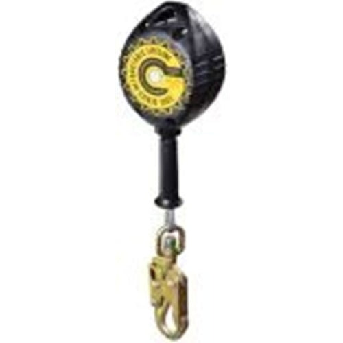 Guardian 10950 11' Yellow Jacket Cable Self Retracting Lifeline With High Strength Snaphook