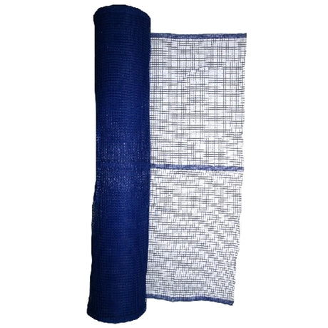 Guardian 70002 Construction Safety Netting, 48" Tall Blue Fire Retardant Debris Netting PE, 150' Roll