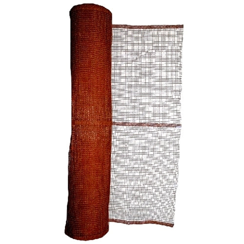 Guardian 70004 Construction Safety Netting, 60" Tall Orange Fire Retardant Debris Netting PE, 150' Roll