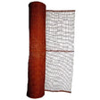 Guardian 70005 Construction Safety Netting, 66" Tall Orange Fire Retardant Debris Netting PE, 150' Roll