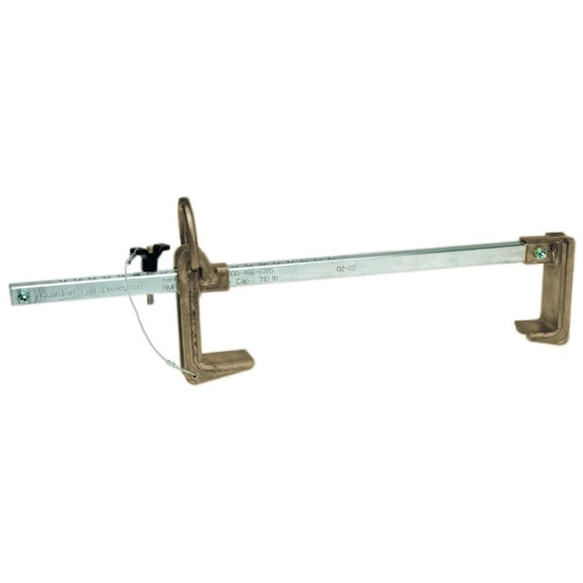 Guardian 00125 Beamer Large Beam Clamp Fall Arrest Anchor for 8 in to 18 in Steel I or H Beams