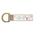 Guardian 00500 9 3/4 in. Single D-Ring Roof Anchor with 8 Spiral Nails