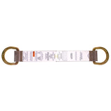 Guardian 00510 18 in Double D-Ring Ridge-It Roof Anchor with Spiral Nails (Includes 8 Nails)