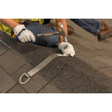 Guardian 00510 18 in Double D-Ring Ridge-It Roof Anchor with Spiral Nails (Includes 8 Nails) - 7