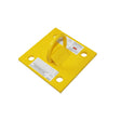 Guardian 00600 6 in. x 6 in. Bolt-On Wall Anchor for Fall Protection
