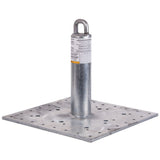 Guardian 00645 CB-12 12 in. Galvanized Steel Roof Anchor Post for Fall Arrest and Horizontal Lifelines (1 Each)