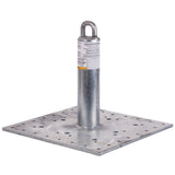 Guardian 00645 CB-12 12 in. Galvanized Steel Roof Anchor Post for Fall Arrest and Horizontal Lifelines (1 Each)