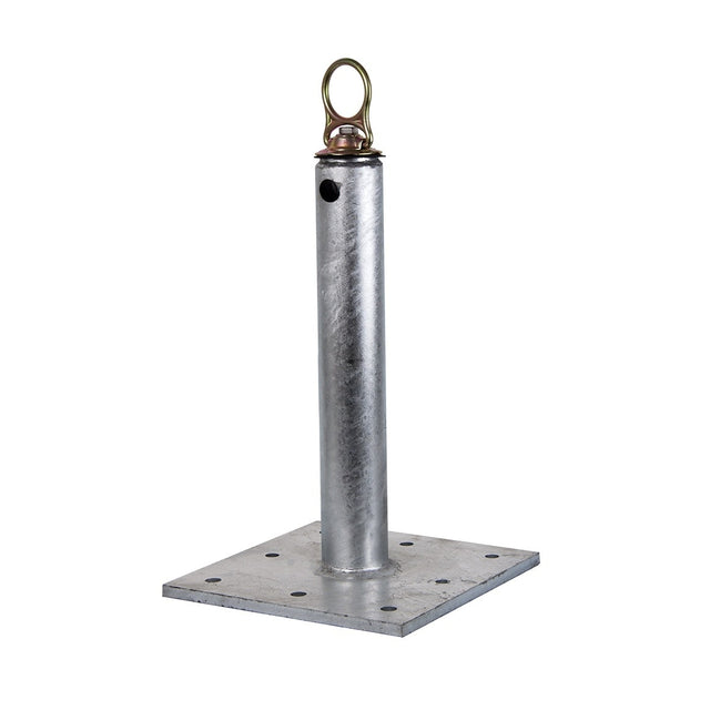 Guardian 00652 16 in CB18 Galvanized Steel Anchor Post with Premium Swivel