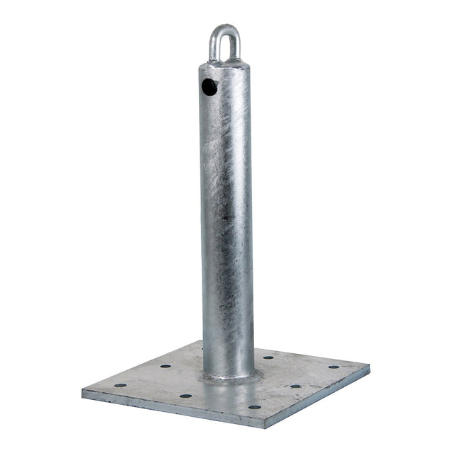 Guardian 00656 CB-18 18 in. Galvanized Steel Roof Anchor Post for Fall Arrest