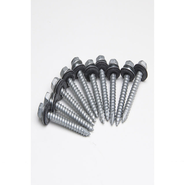 Guardian 00668 14-10 x 2 in Galvanized CB Anchor Point Install Screws for Wood (40 Pack)