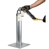 Guardian 00690 24 in S-Anchor Roofing Fall Protection Anchor with Baseplate (1 Each) - 4