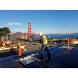 Guardian 00690 24 in S-Anchor Roofing Fall Protection Anchor with Baseplate (1 Each) - 5