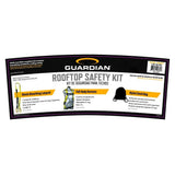 Guardian 00875 Rooftop Safety Kit with XL-XXL Full-Body Harness and 6 ft Shock Absorbing Lanyard - 2