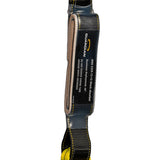 Guardian 01214 3 ft Single Leg External Shock Absorbing Lanyard with Steel Snap Hooks - 2