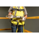 Guardian 01220 6 ft Single Leg Shock Absorbing Lanyard with Steel Snap Hooks - 7