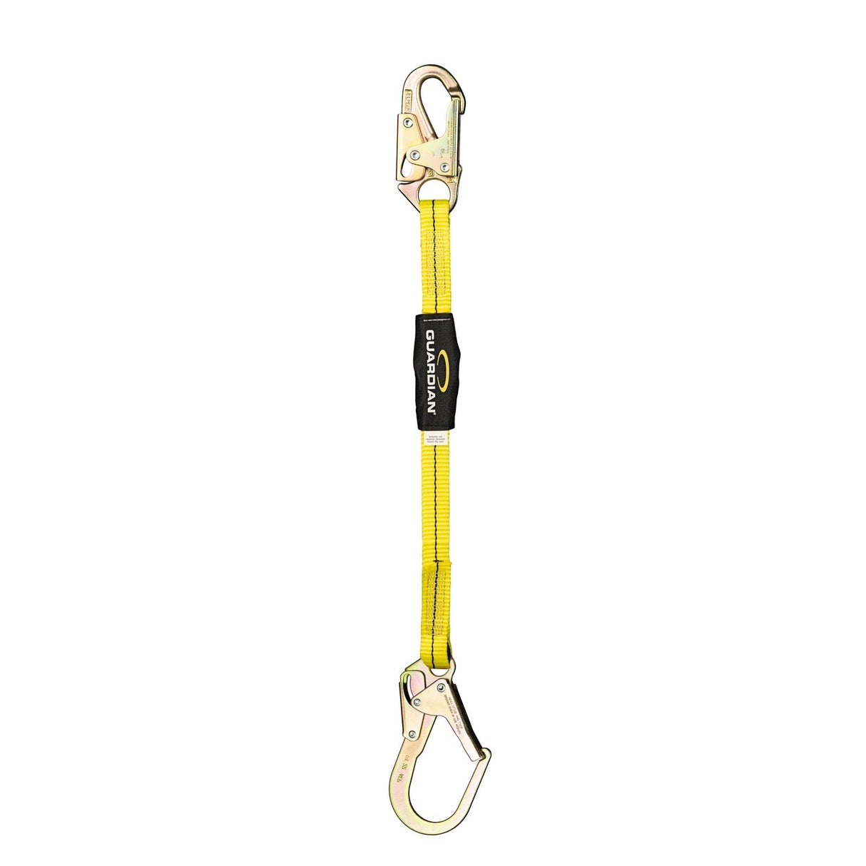 Guardian 01251 3 ft Single Leg Non Shock Absorbing Lanyard with Rebar Hook