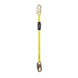 Guardian 01260 4 ft Single Leg Non Shock Absorbing Fall Restraint Lanyard with Steel Snap Hooks