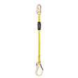 Guardian 01261 Adjustable 4-6 ft Single Leg Non-Shock Absorbing Lanyard with Rebar Hook (1 Each)