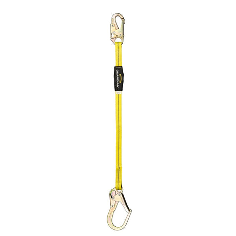 Guardian 01261 Adjustable 4-6 ft Single Leg Non-Shock Absorbing Lanyard with Rebar Hook (1 Each)