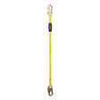 Guardian 01265 Non Shock Fall Restraint Lanyard 4 ft to 6 ft with Steel Snap Hooks (1 Each)