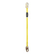 Guardian 01265 Non Shock Fall Restraint Lanyard 4 ft to 6 ft with Steel Snap Hooks (1 Each)