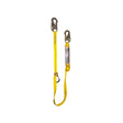 Guardian 01290 6 ft Shock Absorbing Tie Back Lanyard Adjustable D Ring (1 Each)