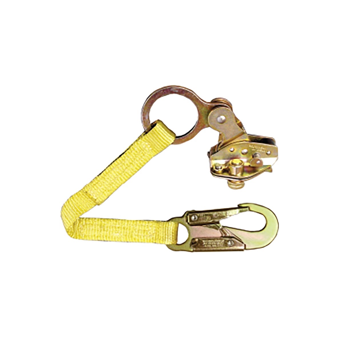Guardian 01500 Rope Grab with 18 in Extension Lanyard for 5/8 in Vertical Lifelines