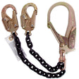 Guardian 01608 Grade 80 Chain Positioning Lanyard with Steel Rebar and Clevis Snap Hooks