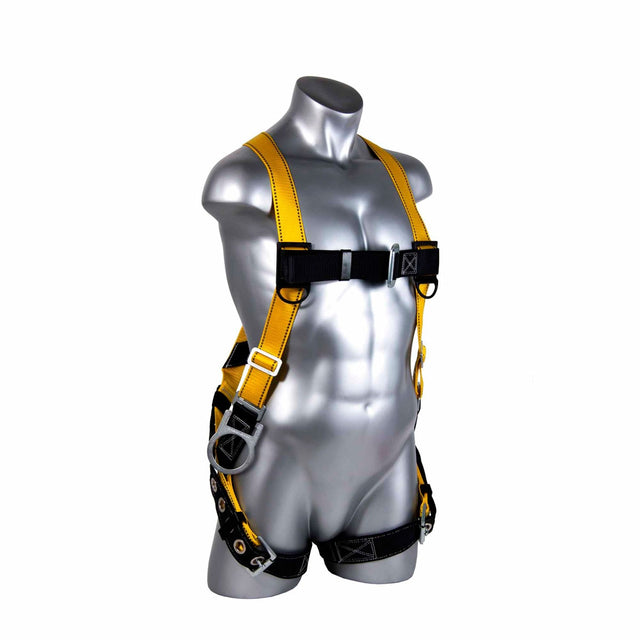 Guardian 01706 Velocity Economy Harness With 3 D Rings XL-2XL Pass Thru Chest, Tongue Buckle Legs