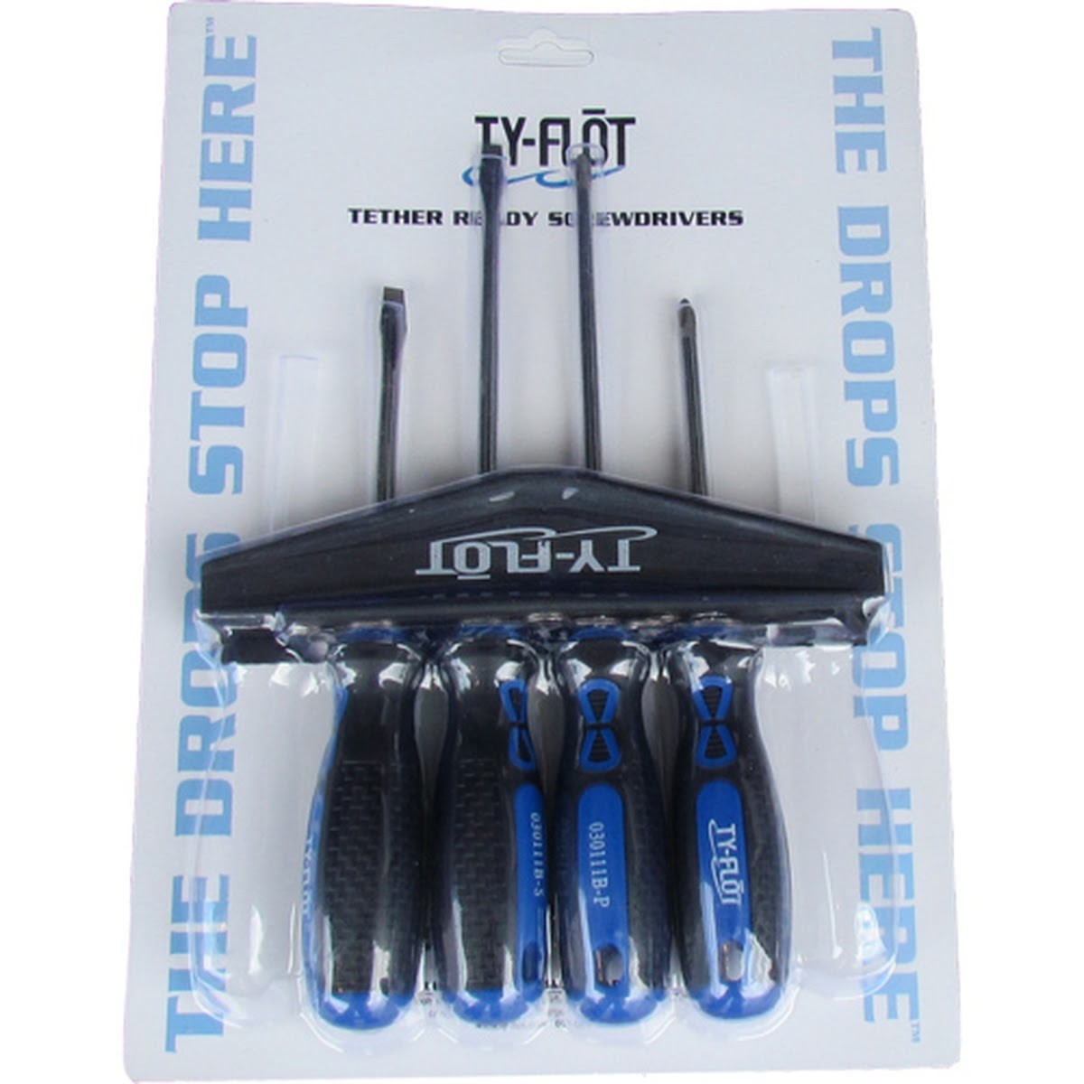Guardian 030111MST Tether Ready Screwdriver Set with Magnetic Tips 4 in and 6 in Length (4 Pack)