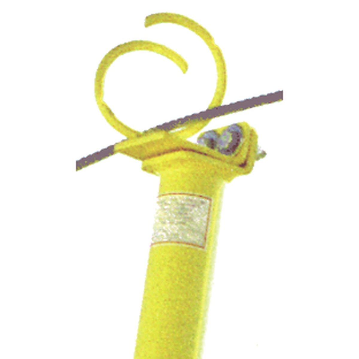 Guardian 04710 Beamguard HLL Stanchion Pass-Through Top for I-Beam HLL Systems 7 in. x 3 in. x 2 in.