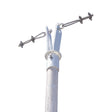 Guardian 04727 Bridge Guard Intermediate Post 90 in for Horizontal Lifeline Systems