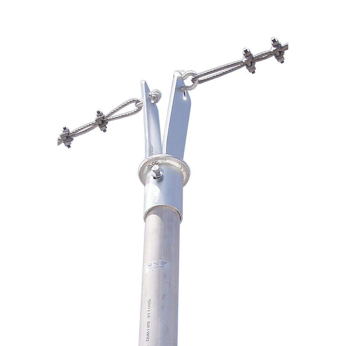 Guardian 04727 Bridge Guard Intermediate Post 90 in for Horizontal Lifeline Systems