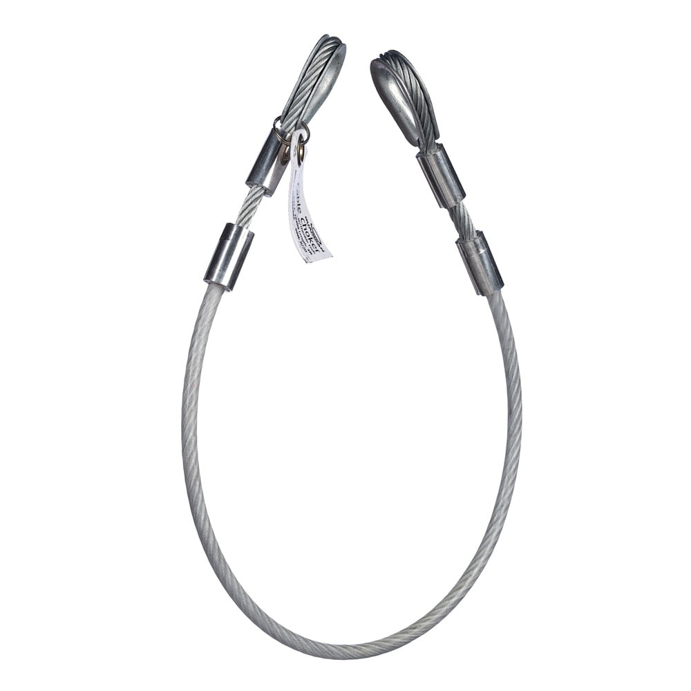 Guardian 10400 3 ft. Galvanized Cable Choker Anchor with Thimble Ends