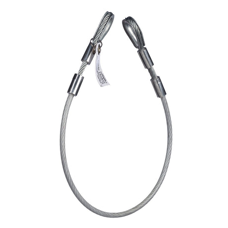 Guardian 10400 3 ft. Galvanized Cable Choker Anchor with Thimble Ends