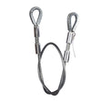 Guardian 10401 4 ft Galvanized Steel Cable Choker Anchor with Thimble Ends (1 Each)