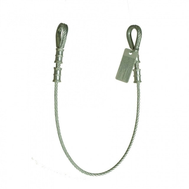 Guardian 10402 6 ft Galvanized Cable Choker Anchor with Thimble Ends
