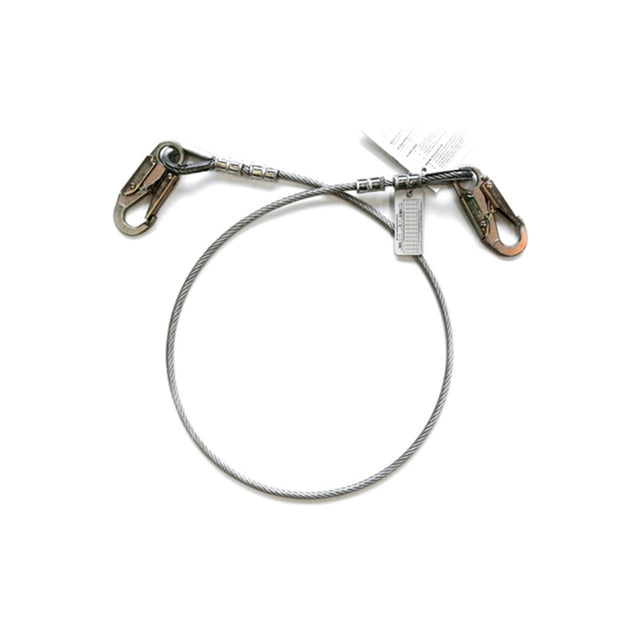 Guardian 10432 6 ft Galvanized Steel Cable Choker Anchor with Snap Hook Ends (1 Each)