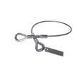 Guardian 10442 6 ft Vinyl Coated Galvanized Cable Choker Anchor with Thimble Ends